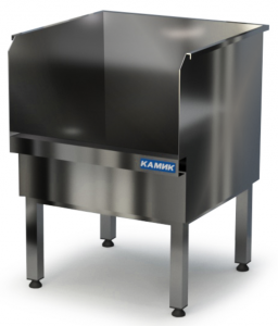 ванна моечная моповая 600*600*500(800) сварная (без смесителя) н.ст. 304-1,5мм. для общепит