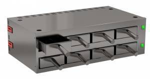 шкаф тепловой шт (чикен-кабинет) 815*470*250 4х2 уровня. (совки в комплект не входят) для общепит