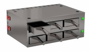 шкаф тепловой шт (чикен-кабинет) 635*470*250 3х2 уровня. (совки в комплект не входят) для общепит