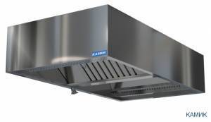 зонт приточно-вытяжной центральный 2300*1800*350 для общепит