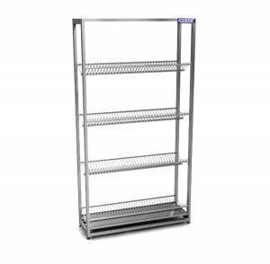 Стеллаж для сушки посуды 1250*310*1800 aisi 304