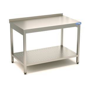 стол производственный сбп перф. (каркас и столешница из н.с.aisi 430) 1500*500*850 для общепит