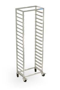 шпилька-тележка для гастроемкостей 18 gn 2/1 (на колёсах) 710*540*1800 для общепит