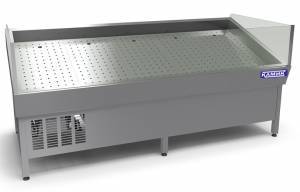 витрина холодильная (охлаждаемая) для рыбы 2000*1100*1030 для общепит