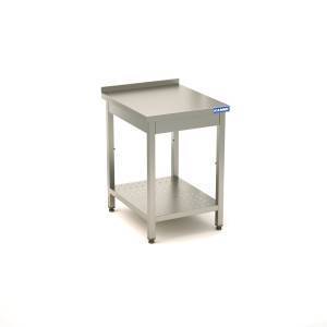 стол сбп производственный разборный полка перф. (каркас и столешница из н.с.aisi 430) 900*700*850 для общепит