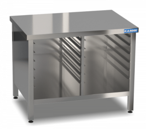 подставка пдо rational 900*630*720 (направляющие 2*6ур.открытая) для общепит