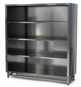 шкаф для посуды закрытый  из нержавеющей стали 304 1300*600*1800 для общепит