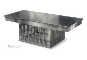 поверхность встраиваемая 1405*635*460 охлаждаемая для общепит
