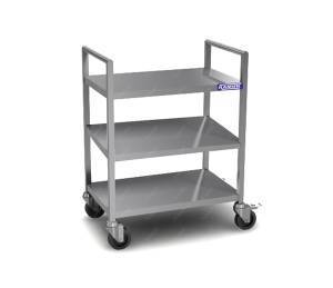 тележка сервировочная, колеса 100 мм 1100*600*1000 для общепит