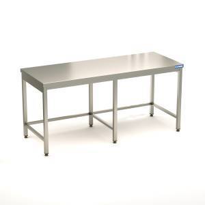 стол с (каркас из н.с.aisi430, столешница из н.с.aisi 304) 1800*400*850 для общепит