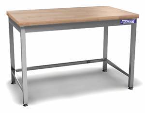 стол кондитерский (столешница массив) (каркас из н.с. aisi 430) 1100*700*850 для общепит