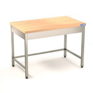 стол кондитерский (столешница массив) (каркас из н.с. aisi 304) 1100*800*850 для общепит