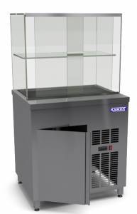 холодильная (морозильные) витрина напольная 800*650*850(1480) для общепит