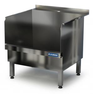 ванна моечная моповая  700*600*400(700) сварная (отверстие п/смеситель) н.ст. 304-1,5мм. для общепит