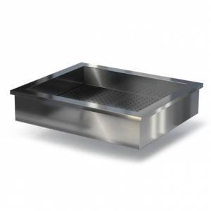 ванна для льда встраиваемая 755*635*160 не охлаждаемая для общепит