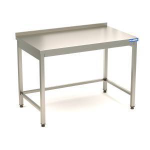 стол производственный сб  (каркас и столешница из н.с.aisi 304) 1300*600*850 для общепит