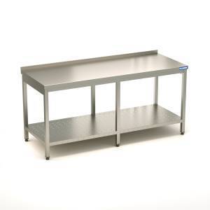 стол производственный сбп перф. (каркас и столешница из н.с.aisi 430) 1800*700*850 для общепит