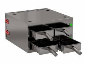 шкаф тепловой шт (чикен-кабинет) 455*470*250 2х2 уровня. (совки в комплект не входят) для общепит