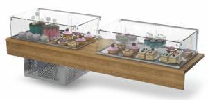 холодильная витрина встраиваемые "серия 1000" 2 шт. для общепит