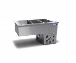 салат бар встраиваемый холодильный (вентилируемое охлаждение) 1080*635*660 для общепит