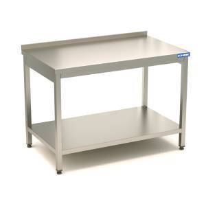 стол производственный сбп  (каркас и столешница из н.с.aisi 304) 500*700*850 для общепит