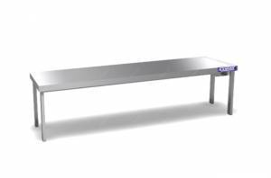 полка тепловая настольная (из н.с. aisi 430) 1900*400*400 для общепит