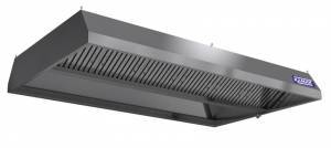 зонт вытяжной центральный  (высота 350мм) 1800*2400*350 для общепит