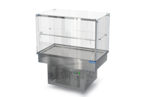 холодильная витрина встраиваемая (стекло) 800*650*600(1150) для общепит