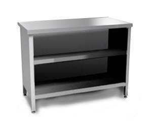 стол сбп закрытый (каркас из н.с. aisi 430) 1000*500*850 для общепит