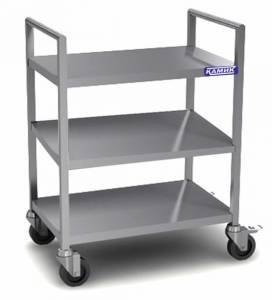 тележка сервировочная, колеса 100 мм 800*500*950 (3 уровня) для общепит