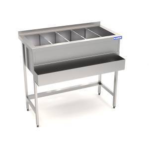 станция бармена 1100*480(600)*900, 1 рейл. для общепит