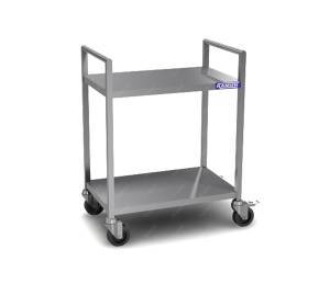 тележка сервировочная, колеса 100 мм 600*600*800 для общепит